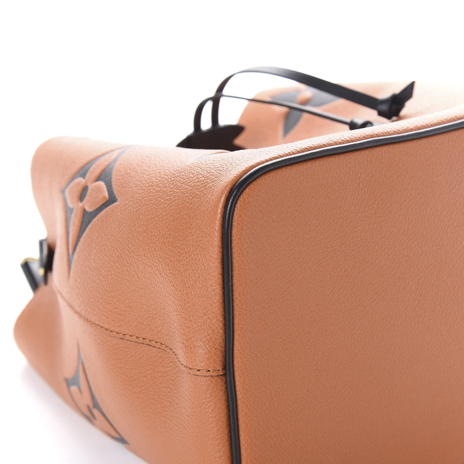 Louis Vuitton Empreinte Monogram Giant Crafty Neonoe MM Caramel Black 11 of 14