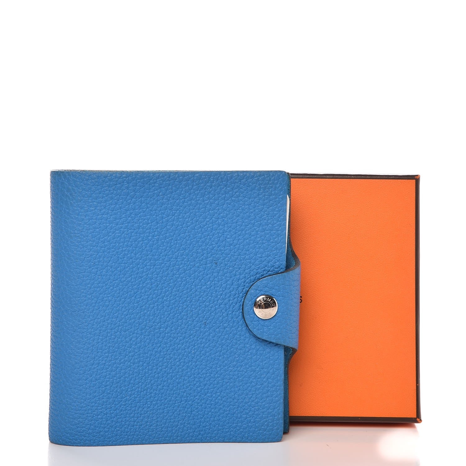 Hermes Togo Ulysse Mini Notebook Bleu Zanzibar 9 of 9