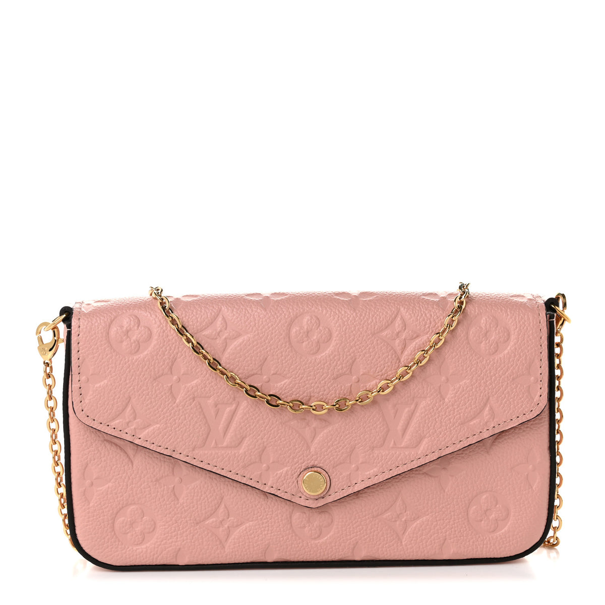 Empreinte Pochette Felicie Chain Wallet Rose Poudre