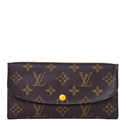 Louis Vuitton Monogram Emilie Wallet Mimosa 1 of 9