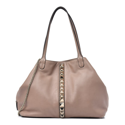 Valentino Garavani Calfskin Va Va Voom Tote Poudre 1 of 21