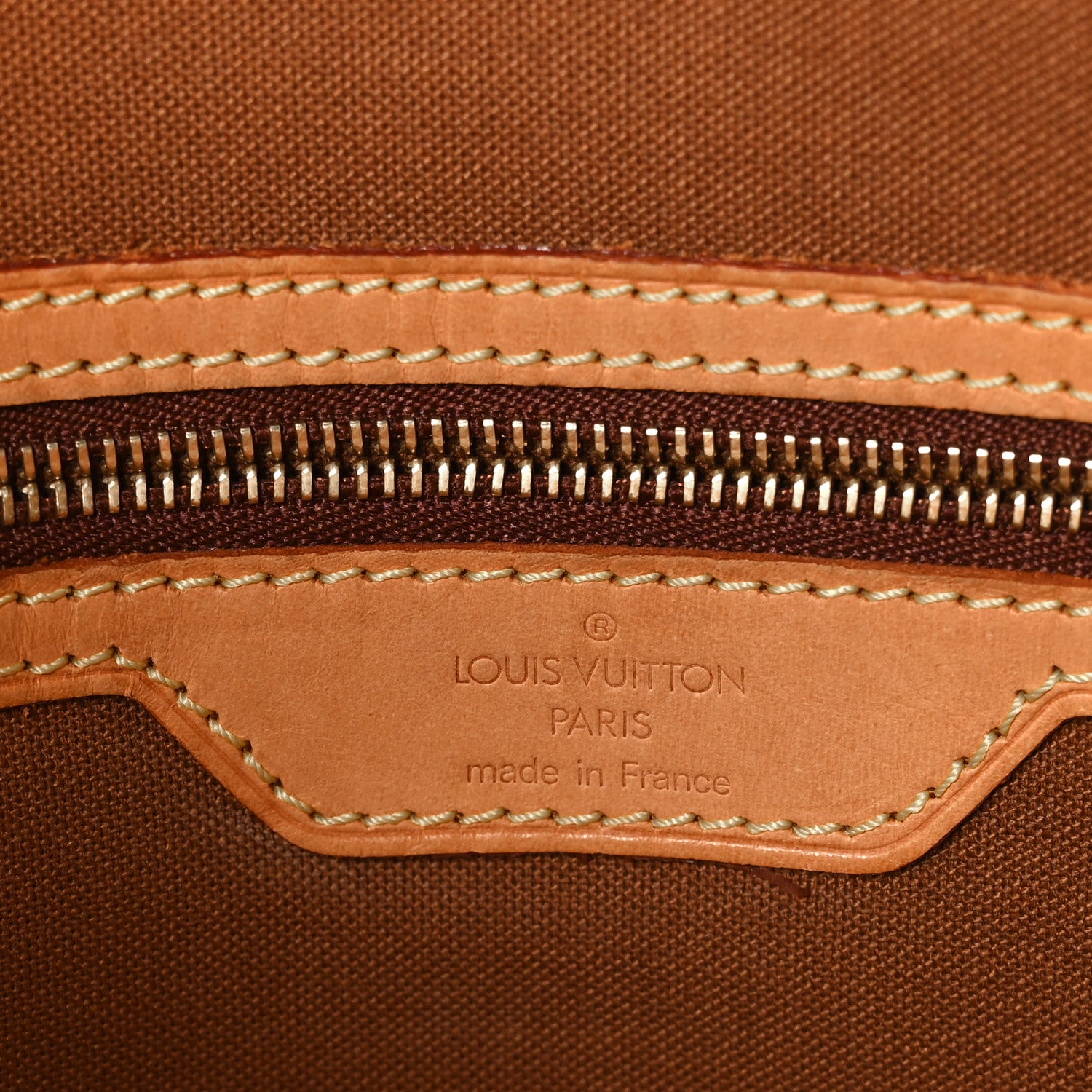 Louis Vuitton Monogram Cabas Mezzo 6 of 9