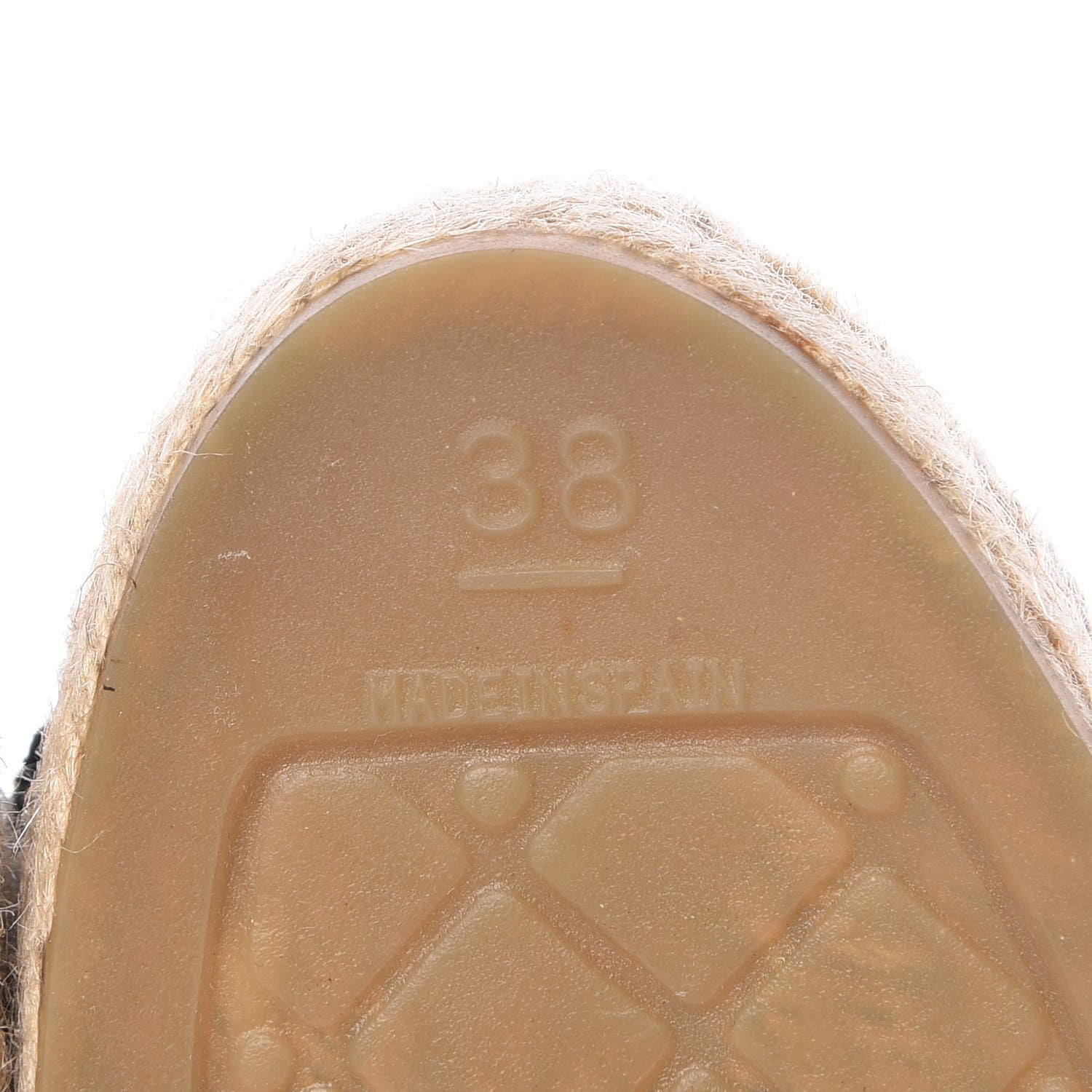 Chanel Fabric Camellia CC Espadrilles 38 Khaki 8 of 10