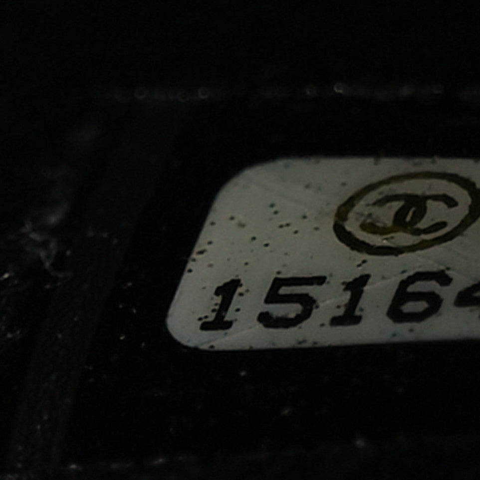 Chanel Patent Quilted Jumbo Double Flap Black 7 of 10