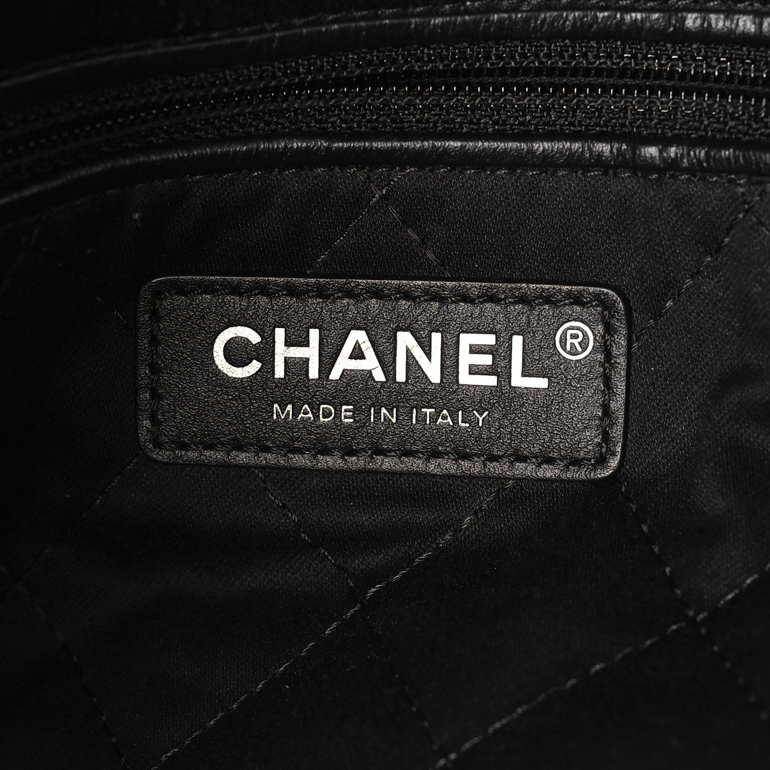 Chanel Shiny Calfskin Quilted Chanel 22 Black 7 of 11
