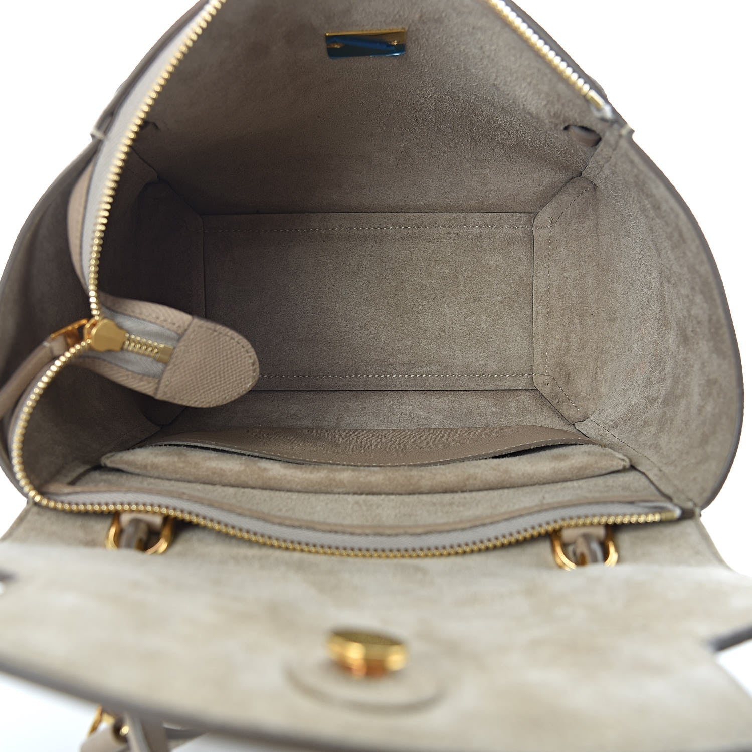 Celine Grained Calfskin Micro Belt Bag Light Taupe 5 of 12