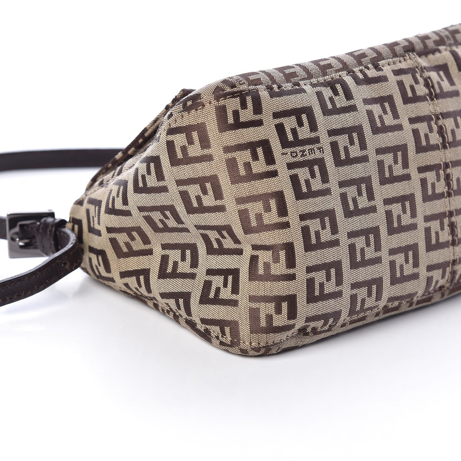 Fendi Zucchino Mini Mama Baguette Tobacco 7 of 10