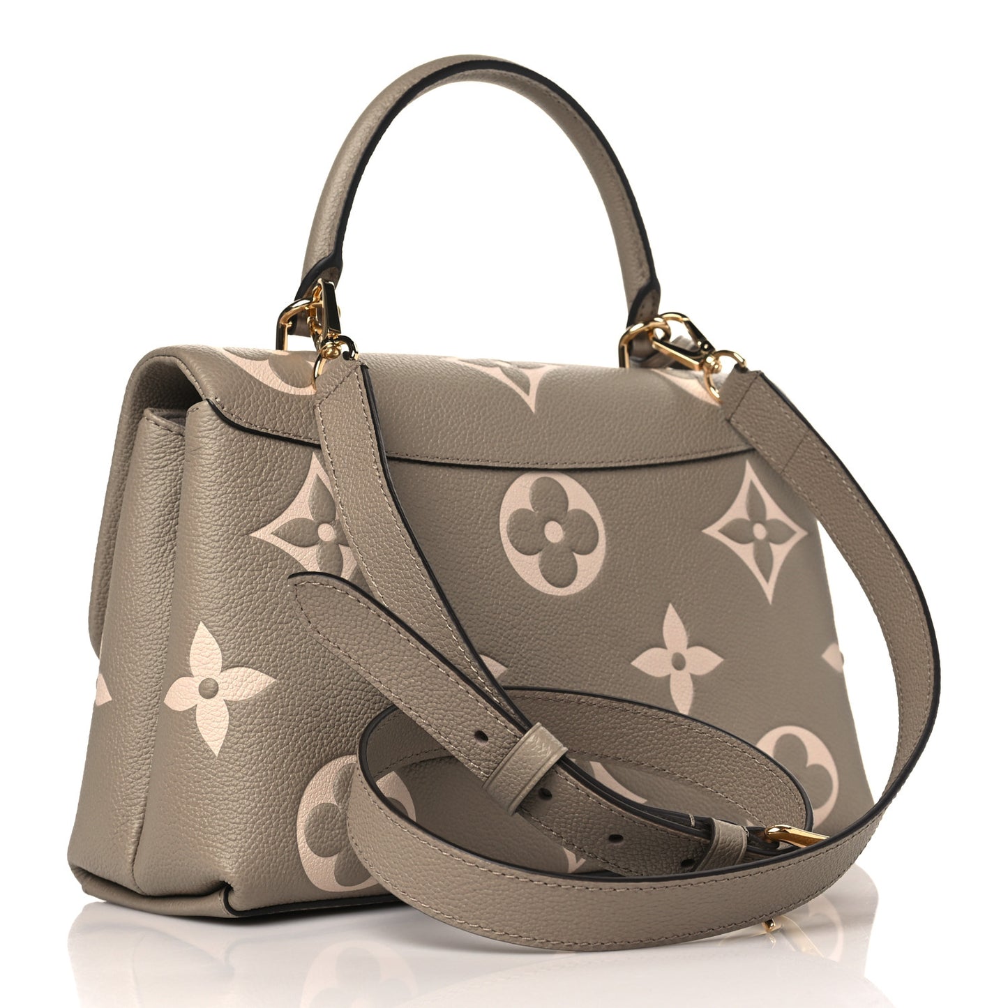 Empreinte Monogram Giant Madeleine MM Dove Grey Beige