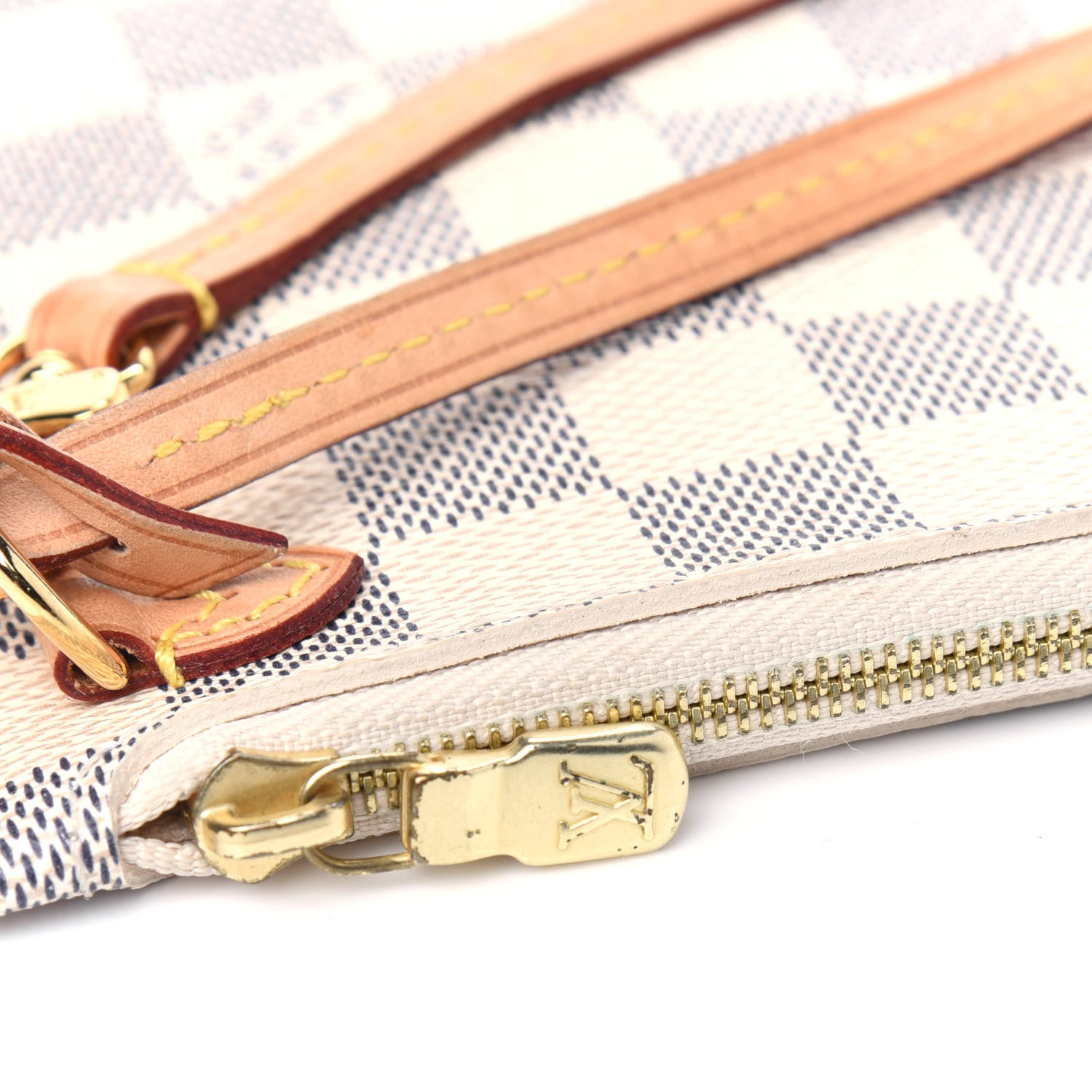 Louis Vuitton Damier Azur Neverfull MM GM Pochette 10 of 10
