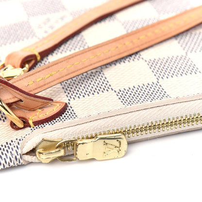 Louis Vuitton Damier Azur Neverfull MM GM Pochette 10 of 10