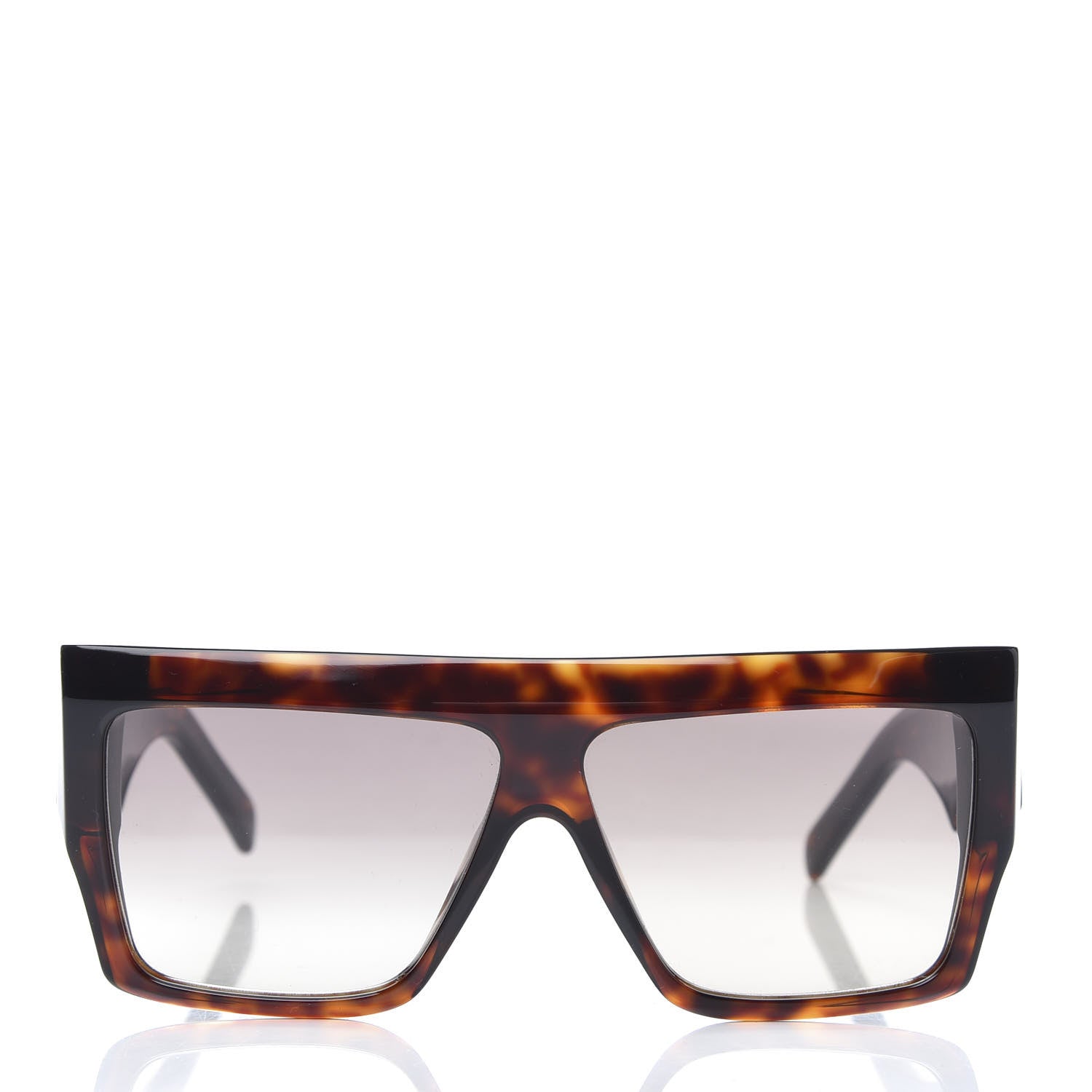 Celine Rectangular Sunglasses CL400921 Dark Havana 3 of 7