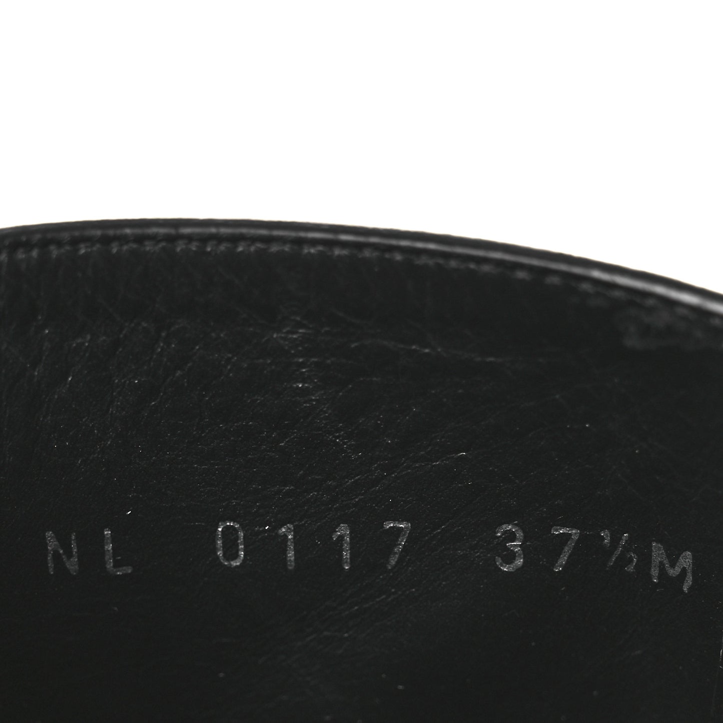 Calfskin Wonderland Ranger Boots 37.5 Black