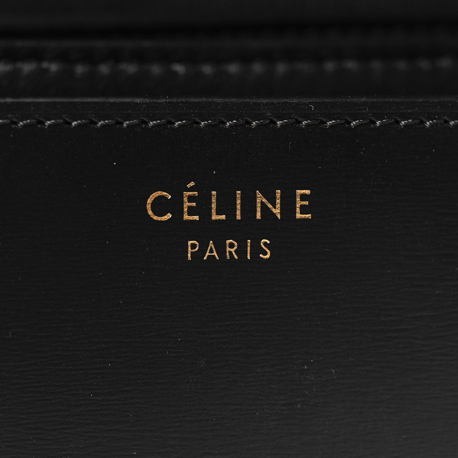 Celine Box Calfskin Medium Classic Box Flap Bag Black 6 of 12