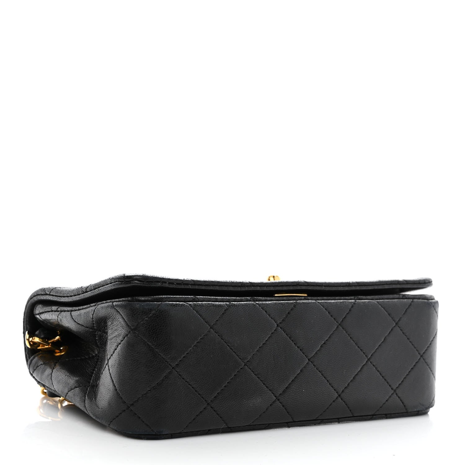 Chanel Lambskin Quilted Small Single Flap Black 4 of 12