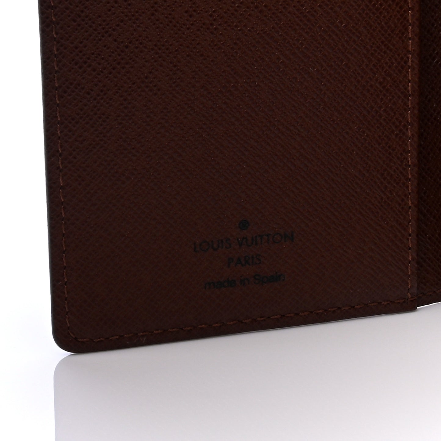 Monogram Checkbook Holder Case Wallet