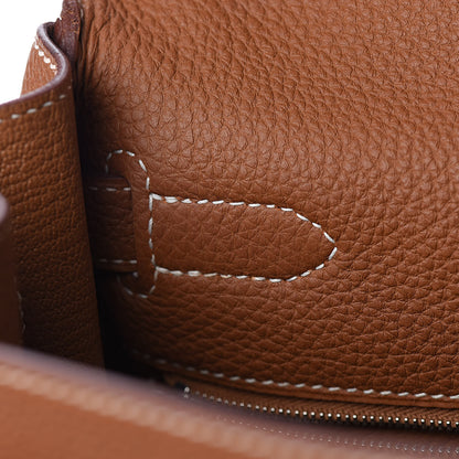 Hermes Togo Kelly Retourne 35 Gold 7 of 34