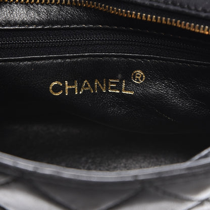 Chanel Lambskin Quilted Small Shoulder Bag Black 7 of 11