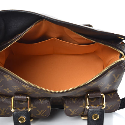 Louis Vuitton Monogram Manhattan NM Black 6 of 12