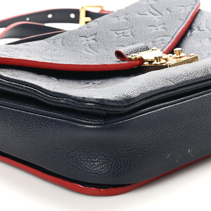 Louis Vuitton Empreinte Pochette Metis Marine Rouge 9 of 9