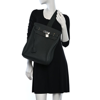 Hermes Togo Hac a Dos GM Backpack Vert De Gris 2 of 9
