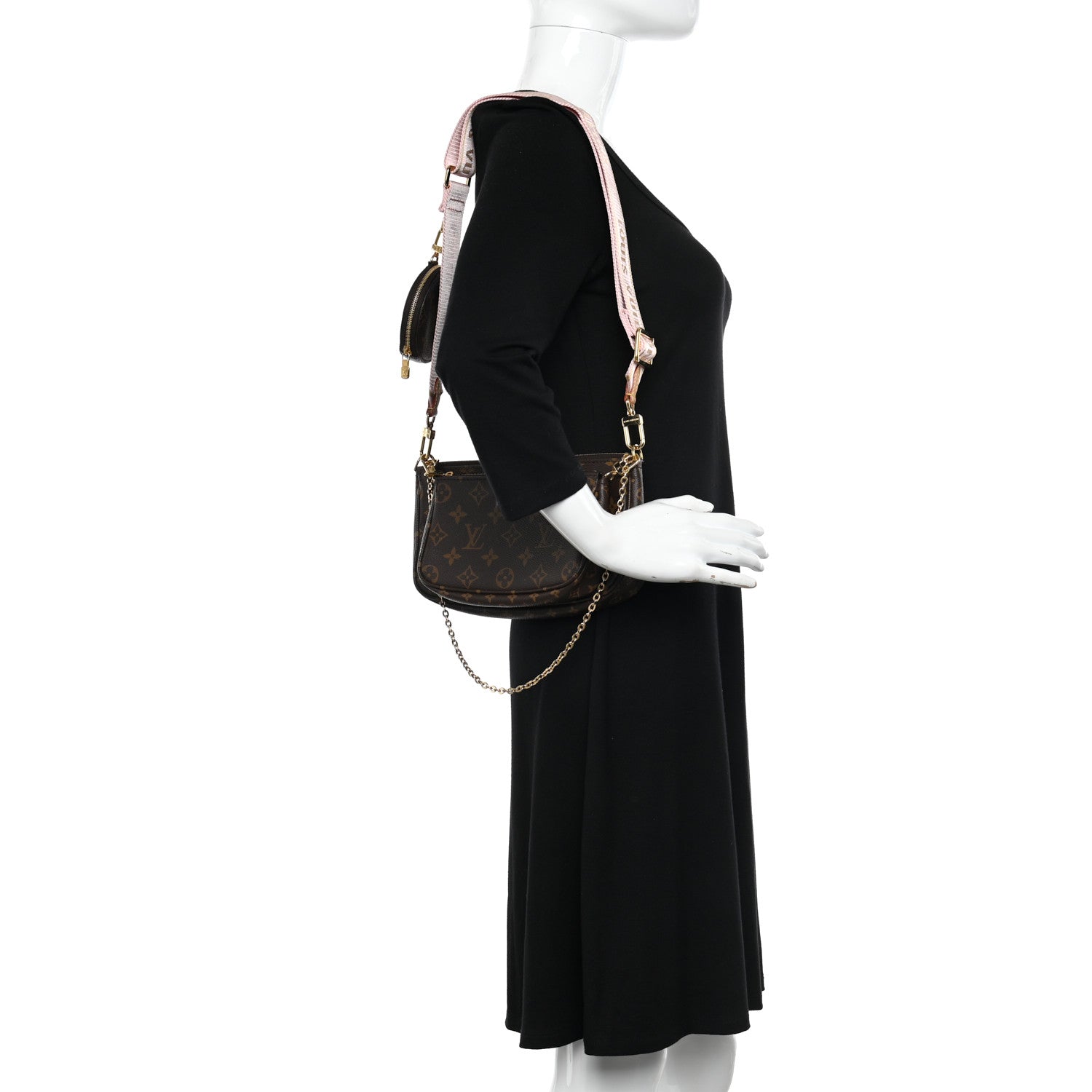 Louis Vuitton Monogram Multi Pochette Accessories Rose Clair 2 of 11