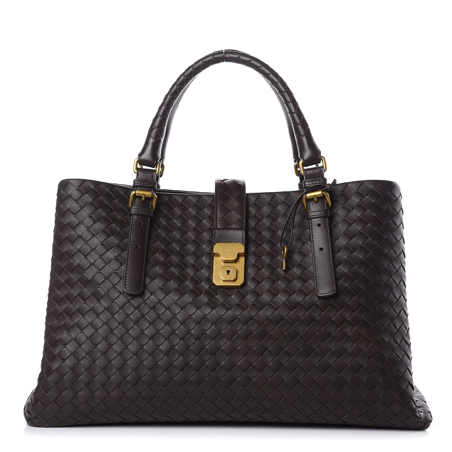 Bottega Veneta Nappa Intrecciato Medium Roma Tote Moro 1 of 12