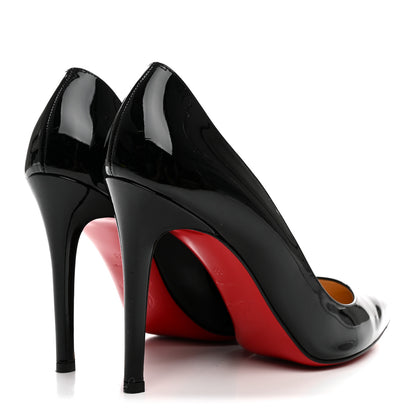 Christian Louboutin Patent Pigalle 100 Pumps 38 Black 5 of 13