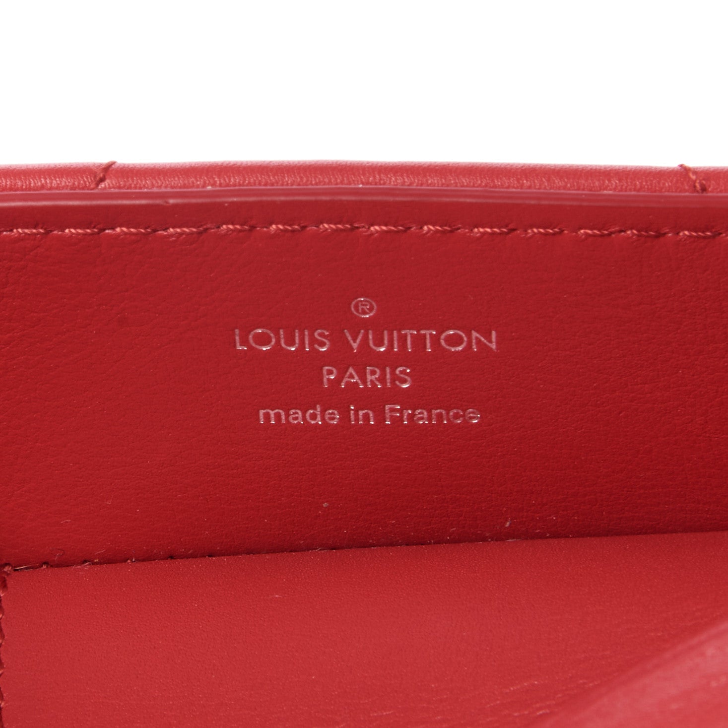 Louis Vuitton Calfskin New Wave Chain Tote Ecarlate 9 of 9