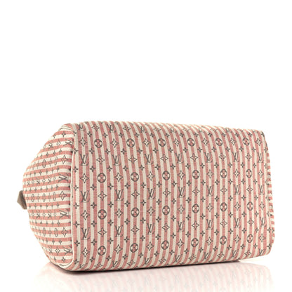 Louis Vuitton Mini Lin Croisette Speedy 30 Rouge 4 of 10