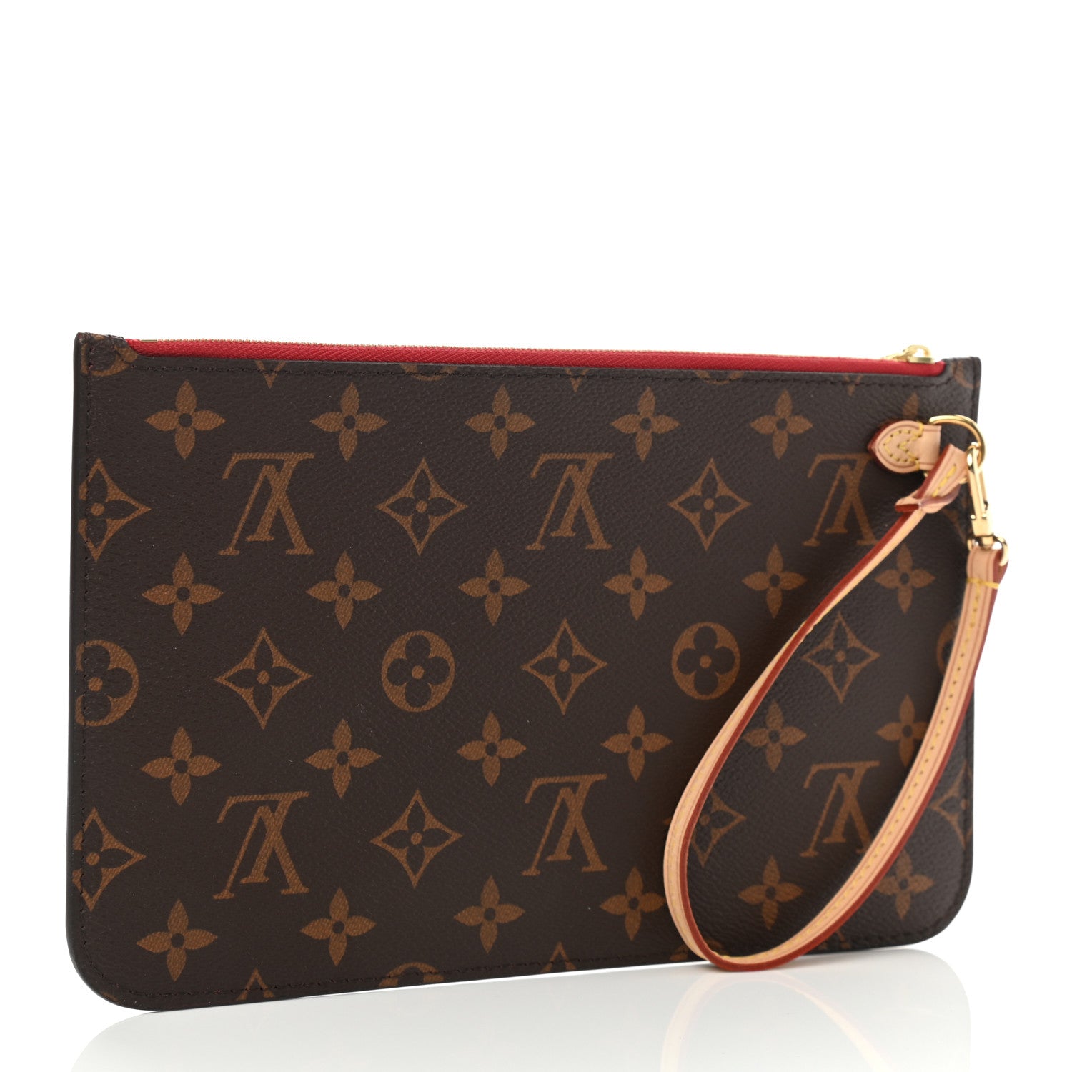 Louis Vuitton Monogram Neverfull MM GM Pochette Cherry 3 of 7