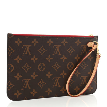Louis Vuitton Monogram Neverfull MM GM Pochette Cherry 3 of 7