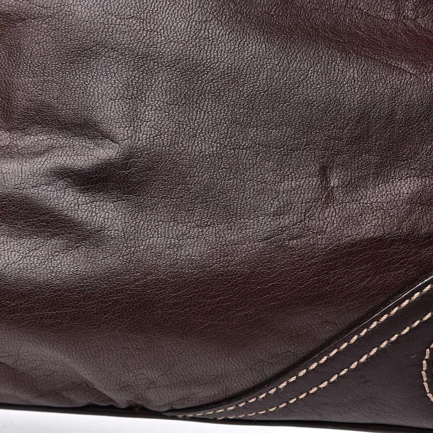 Calfskin Medium New Britt Hobo Dark Brown