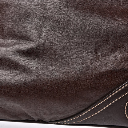 Gucci Calfskin Medium New Britt Hobo Dark Brown 12 of 13