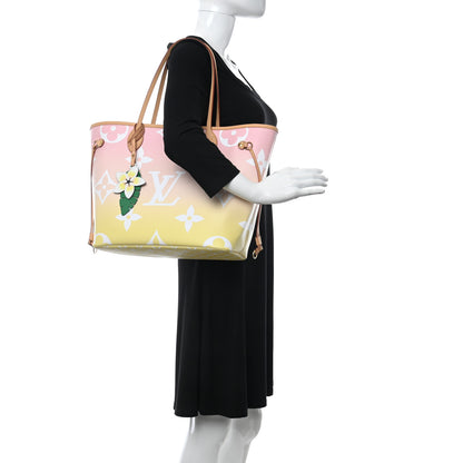 Louis Vuitton Monogram Giant By The Pool Neverfull MM Light Pink 2 of 10