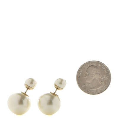Christian Dior Pearl Mise En Dior Tribal Earrings 2 of 5