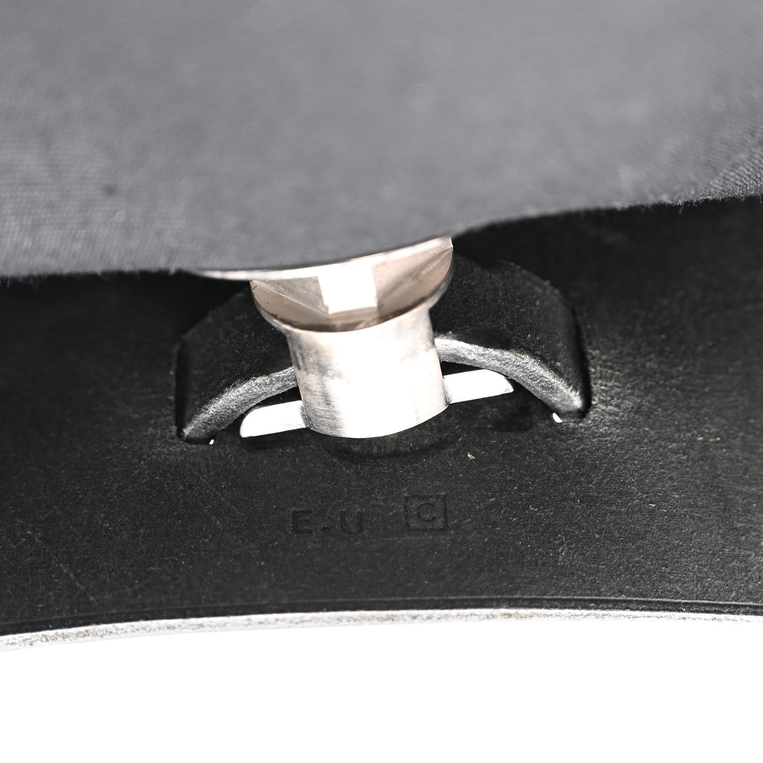 Hermes Toile Vache Calfskin Herbag 39 MM Black 7 of 11