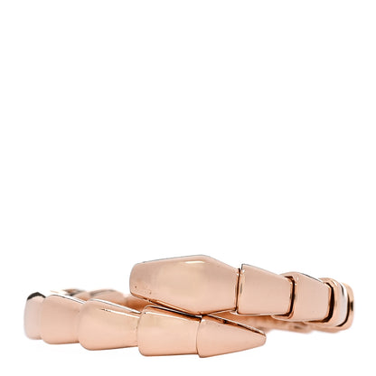 Bulgari 18K Rose Gold Serpenti Viper Ring M 1 of 5
