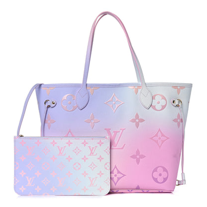 Louis Vuitton Monogram Giant Spring In The City Neverfull MM Sunrise Pastel 1 of 14