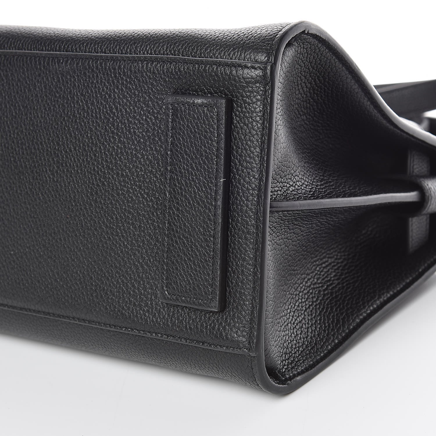 Saint Laurent Grained Calfskin Baby Souple Sac De Jour Black 10 of 12