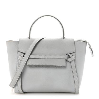 Celine Grained Calfskin Micro Belt Bag Cloud 1 of 10