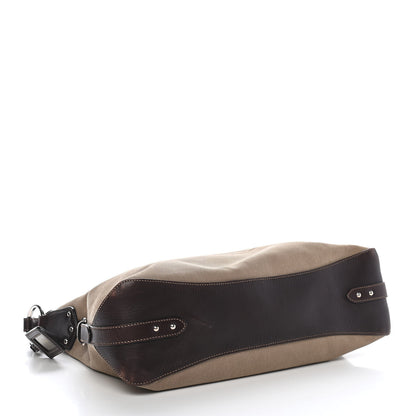 Prada Jacquard Logo Hobo Corda Moro 4 of 11