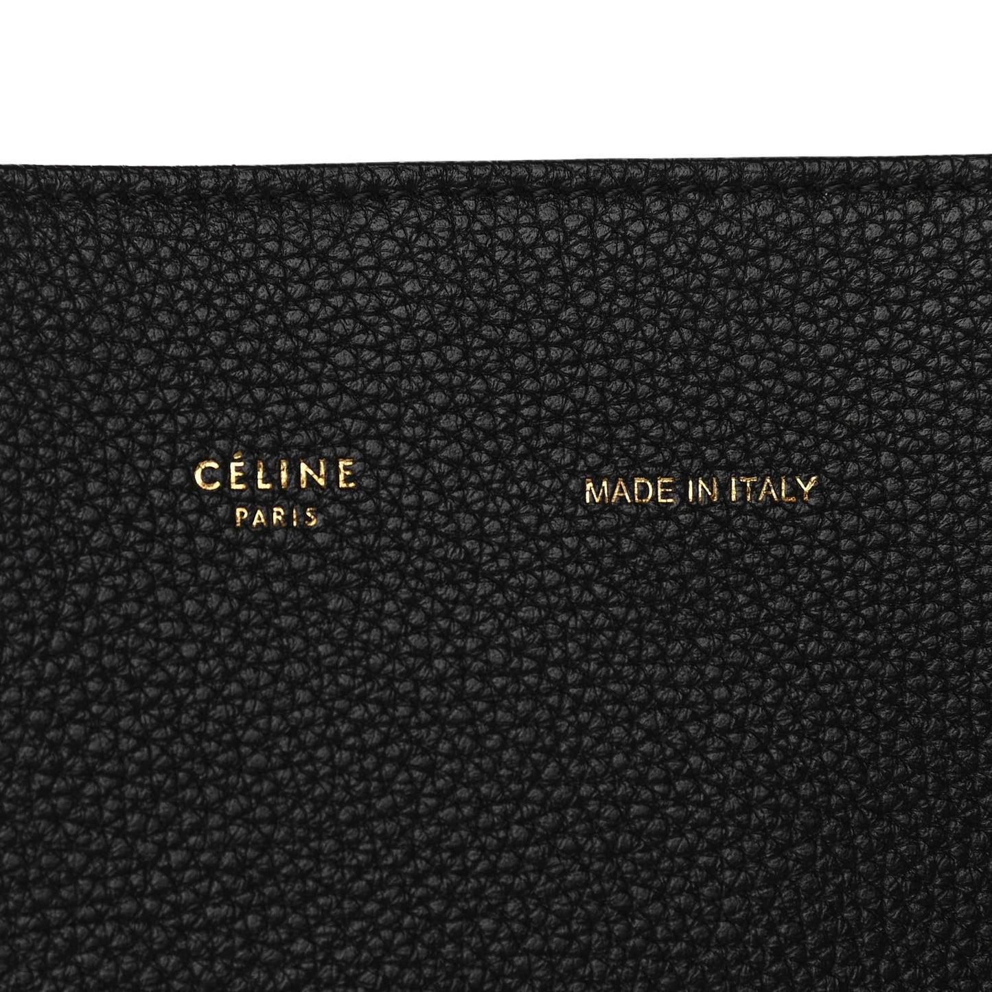 Soft Grained Calfskin Medium Belt Cabas Phantom Black