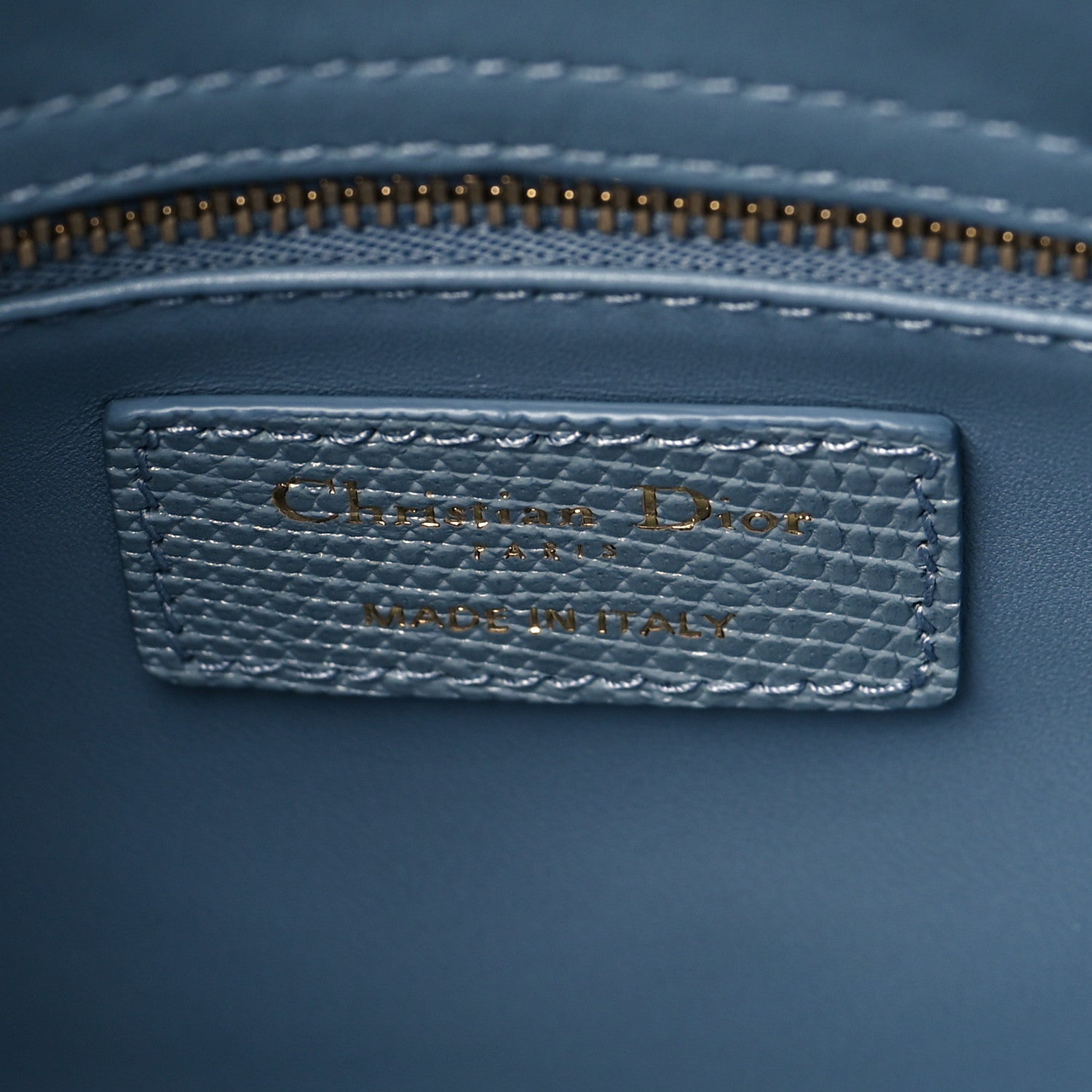 Christian Dior Lizard Small Lady Dior Cloud Blue 5 of 9