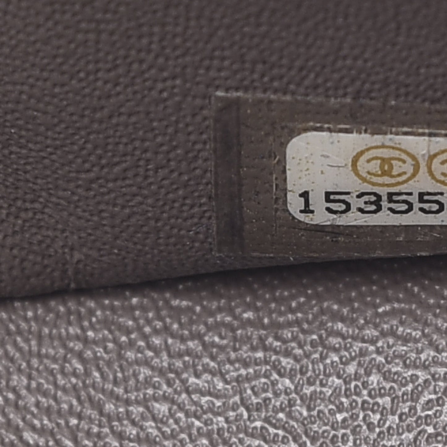 Patent Calfskin Quilted Maxi Double Flap Grey