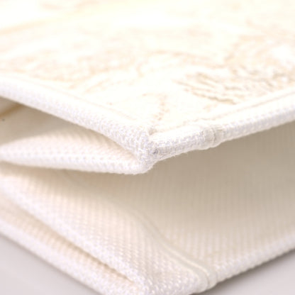 Christian Dior Canvas Embroidered Large Around The World Book Tote Gold 8 of 11