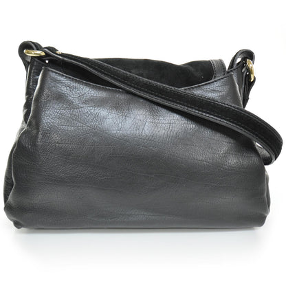 Marc Jacobs Soft Calf Suede Kate Shoulder Bag Black 4 of 8