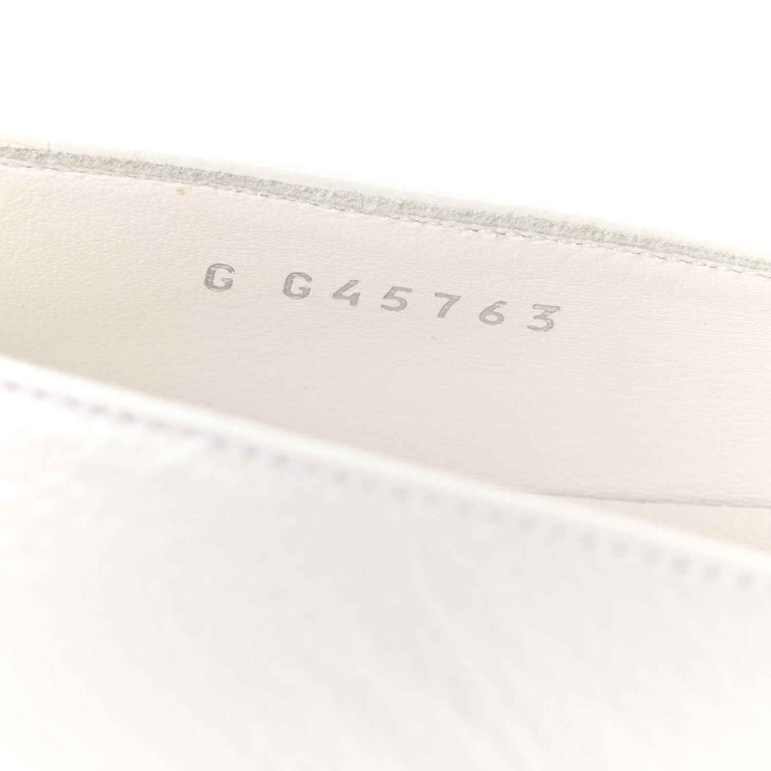 Chanel Shiny Lambskin Grosgrain Pearl Mary Janes Flats 37.5 White Black 9 of 10
