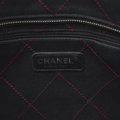 Chanel Grained Calfskin Shopping Fever Tote Red 6 of 12