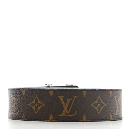 Louis Vuitton Calfskin Monogram 40mm LV Initiales Reversible Belt 90 36 Black 2 of 6