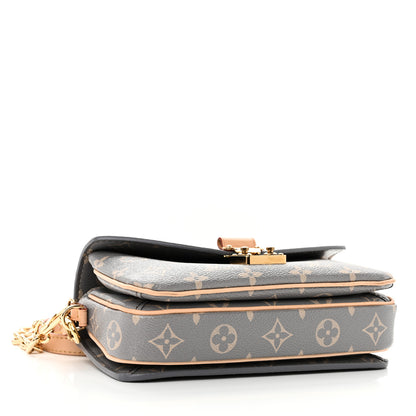 Louis Vuitton Monogram Pochette Metis East West Trianon Gray 4 of 9